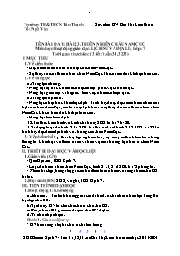 Giáo án Địa lí 7 - Tuần 31-33 - Năm học 2023-