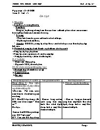 Giáo án Địa lí 7 - Tuần 8 - Năm học 2020-2021