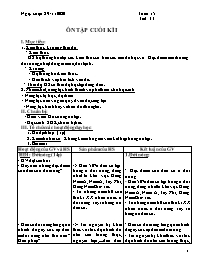 Giáo án Địa lí Lớp 7 - Tuần 15 - Năm học 2020