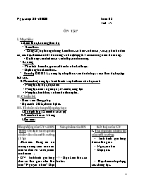 Giáo án Địa lí Lớp 7 - Tuần 8 - Năm học 2020-
