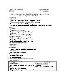 Giáo án Địa lí Lớp 7+8 - Tuần 30 - Tô Phụng H