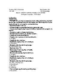 Giáo án Địa lí Lớp 7+8 - Tuần 34 - Tô Phụng H