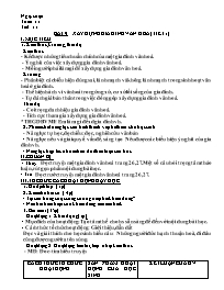 Giáo án GDCD 7 - Tiết 11, Bài 9: Xây dựng gia