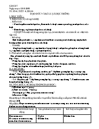 Giáo án GDCD 7 - Tiết 4, Bài 4: Đạo đức và kỉ