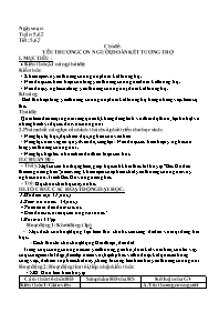 Giáo án GDCD 7 - Tuần 5-7, Chủ đề: Yêu thương