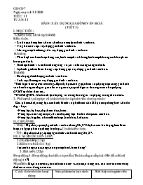 Giáo án GDCD Lớp 7 - Tiết 11, Bài 9: Xây dựng