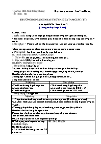 Giáo án Hình học 7 - Tuần 14 - Trần Văn Hương