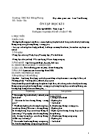 Giáo án Hình học 7 - Tuần 17+18 - Trần Văn Hư