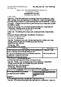 Giáo án Hình học 7 - Tuần 23 - Trần Văn Hương