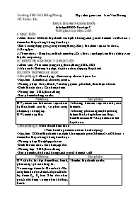 Giáo án Hình học 7 - Tuần 24 - Trần Văn Hương