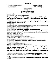 Giáo án Hình học 7 - Tuần 31 - Năm học 2021-2