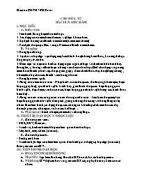 Giáo án Khoa học tự nhiên 7 (Chân trời sáng t