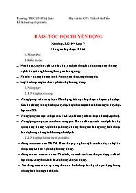 Giáo án Khoa học tự nhiên 7 (Kết nối tri thức