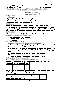 Giáo án Lịch sử 7 - Tuần 23 - Năm học 2020-20