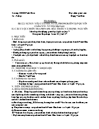 Giáo án Lịch sử 7 - Tuần 24 - Đặng Văn Gấu