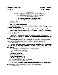 Giáo án Lịch sử 7 - Tuần 31 - Đặng Văn Gấu