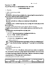 Giáo án Lịch sử Lớp 7 - Tuần 10 - Năm học 202