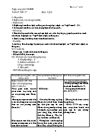 Giáo án Lịch sử Lớp 7 - Tuần 9 - Năm học 2020