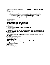 Giáo án Lịch sử và Địa lí Lớp 7 - Tuần 8 - Nă