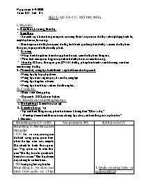 Giáo án môn Địa lí 7 - Tuần 2 - Năm học 2020-
