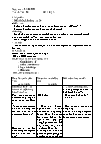 Giáo án môn Lịch sử 7 - Tuần 9 - Năm học 2020