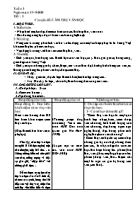 Giáo án Nâng cao Ngữ văn 7 - Tuần 1 - Năm học