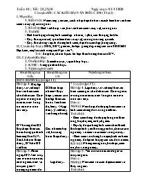 Giáo án Nâng cao Ngữ văn 7 - Tuần 10, Chuyên 