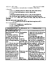Giáo án Nâng cao Ngữ văn 7 - Tuần 12 - Năm họ