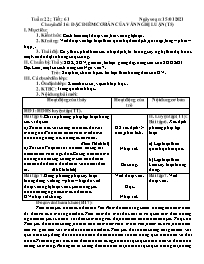 Giáo án Nâng cao Ngữ văn 7 - Tuần 22 - Năm họ
