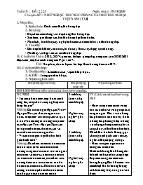 Giáo án Nâng cao Ngữ văn 7 - Tuần 8, Tiết 22-