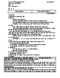 Giáo án Ngữ văn 7 - Tuần 12, Tiết 45-49 - Năm