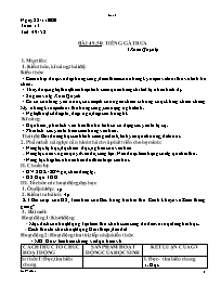 Giáo án Ngữ văn 7 - Tuần 13 - Năm học 2020-20