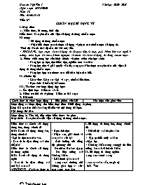 Giáo án Ngữ văn 7 - Tuần 18 - Năm học 2020-20