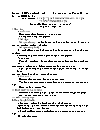 Giáo án Ngữ văn 7 - Tuần 22 - Năm học 2020-20