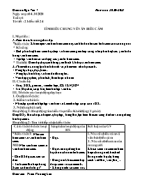 Giáo án Ngữ văn 7 - Tuần 6, Tiết 21-24 - Năm