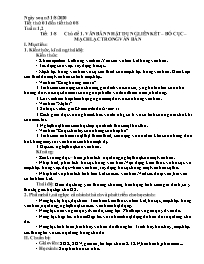 Giáo án Ngữ văn Lớp 7 - Tuần 1+2 - Năm học 20