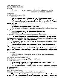 Giáo án Ngữ văn Lớp 7 - Tuần 4 - Năm học 2020