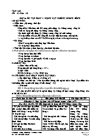 Giáo án Sinh học 7 - Tuần 16 - Võ Thị Kiều Lo
