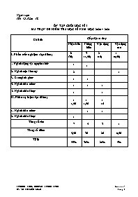 Giáo án Sinh học 7 - Tuần 18 - Võ Thị Kiều Lo