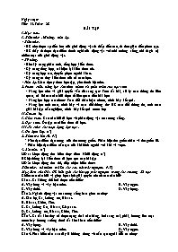 Giáo án Sinh học 7 - Tuần 28 - Võ Thị Kiều Lo