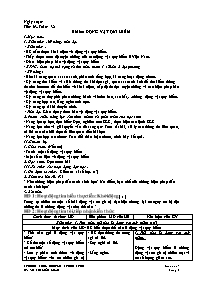 Giáo án Sinh học 7 - Tuần 32 - Võ Thị Kiều Lo