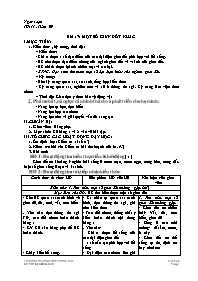 Giáo án Sinh học 7 - Tuần 9 - Võ Thị Kiều Loa