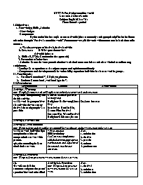 Giáo án Tiếng Anh 7 - Week 24, Unit 9: Festiv