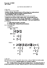 Giáo án Toán 7 (Đại số) - Tuần 2 - Năm học 20
