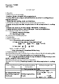 Giáo án Toán 7 (Đại số) - Tuần 3 - Năm học 20
