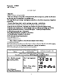 Giáo án Toán 7 (Đại số) - Tuần 5 - Năm học 20