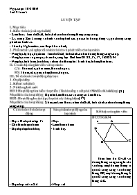 Giáo án Toán 7 (Hình học) - Tuần 5 - Năm học 