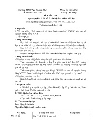 Giáo án Toán 7 - Tuần 11 - Năm học 2023-2024 