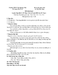 Giáo án Toán 7 - Tuần 13 - Năm học 2023-2024 