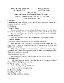 Giáo án Toán 7 - Tuần 14 - Năm học 2023-2024 